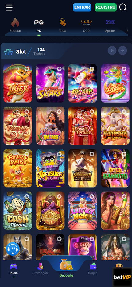 Prêmios Jogos betvip.com